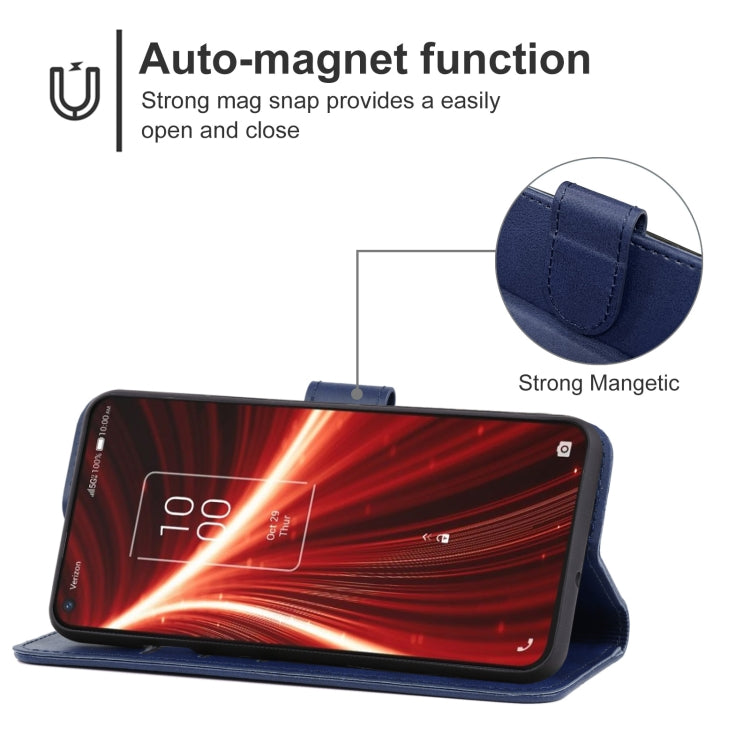 Leather Phone Case For TCL 10 5G