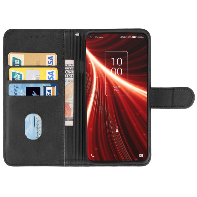 Leather Phone Case For TCL 10 5G
