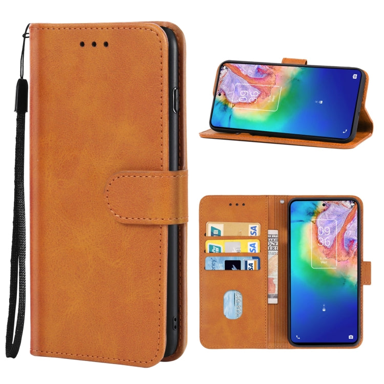 Leather Phone Case For TCL 20 5G