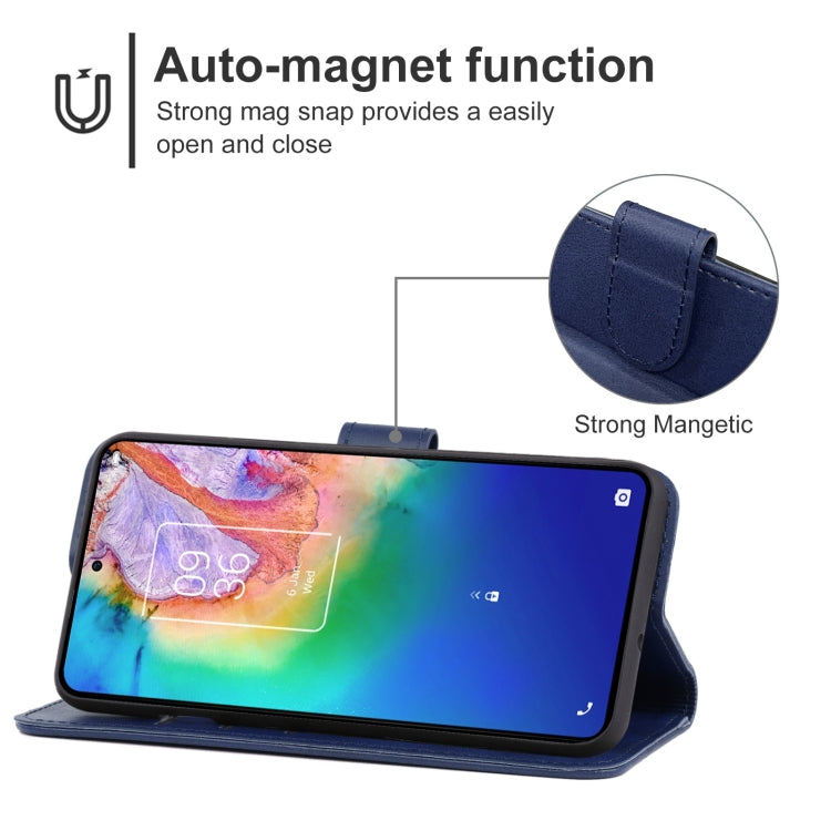 Leather Phone Case For TCL 20 5G