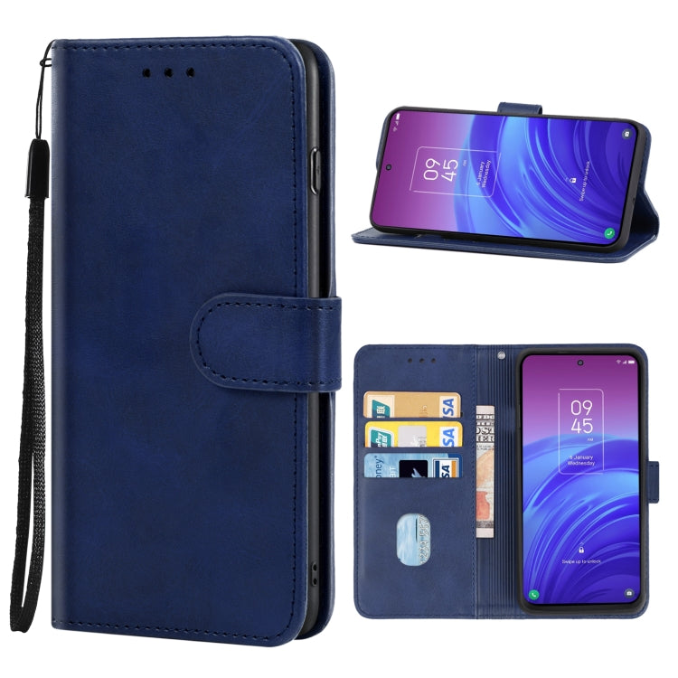 Leather Phone Case For TCL 20L