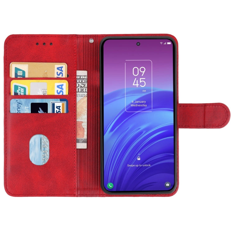 Leather Phone Case For TCL 20L