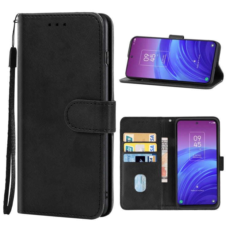 Leather Phone Case For TCL 20L
