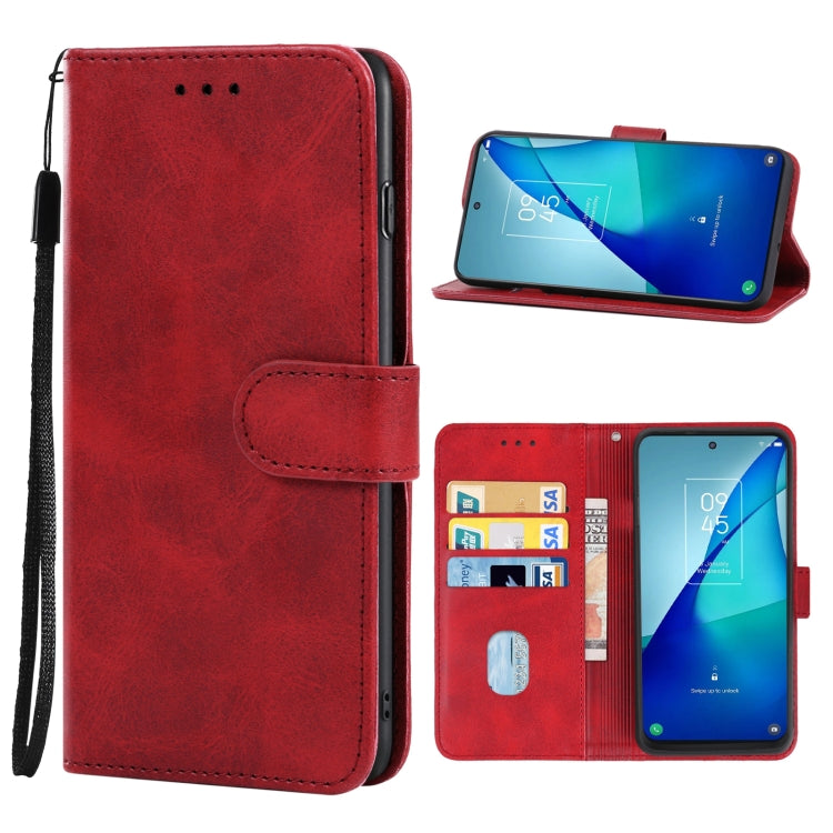 Leather Phone Case For TCL 20L+