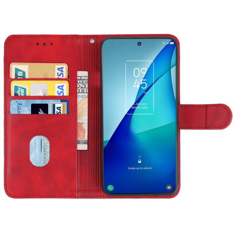 Leather Phone Case For TCL 20L+