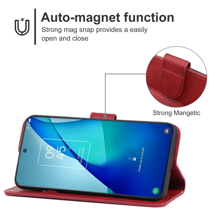 Leather Phone Case For TCL 20L+