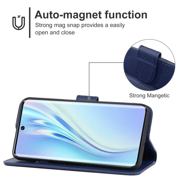 Leather Phone Case For Honor V40 Lite