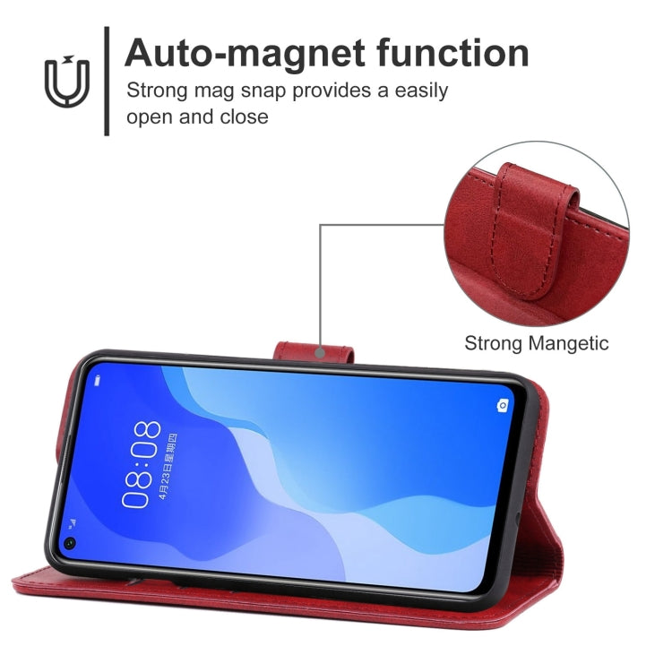 Leather Phone Case For Huawei nova 7 SE 5G Youth