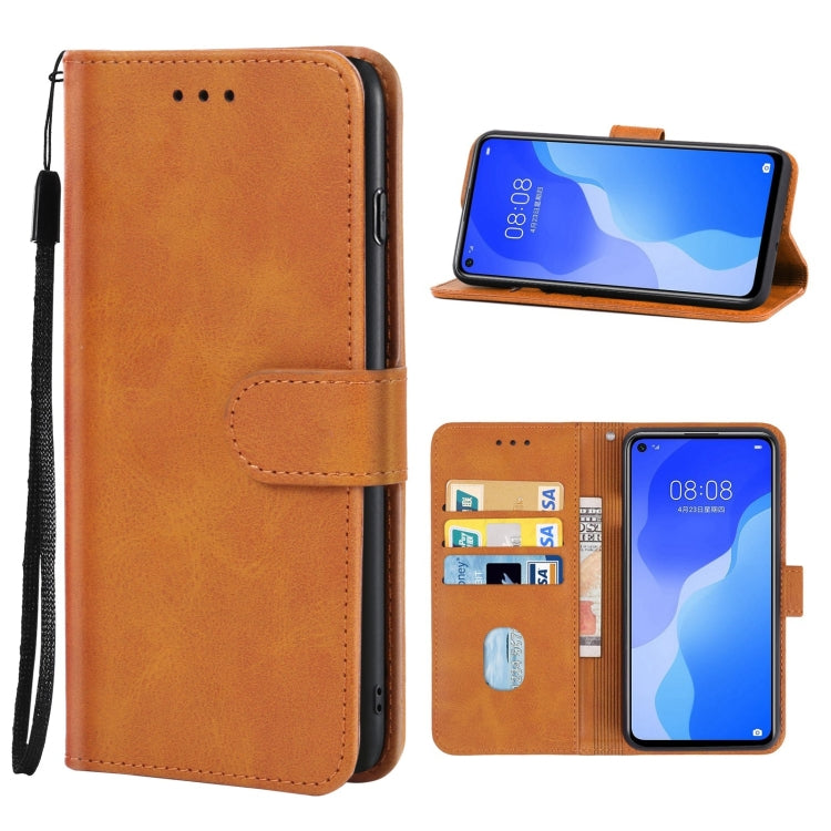 Leather Phone Case For Huawei nova 7 SE 5G Youth