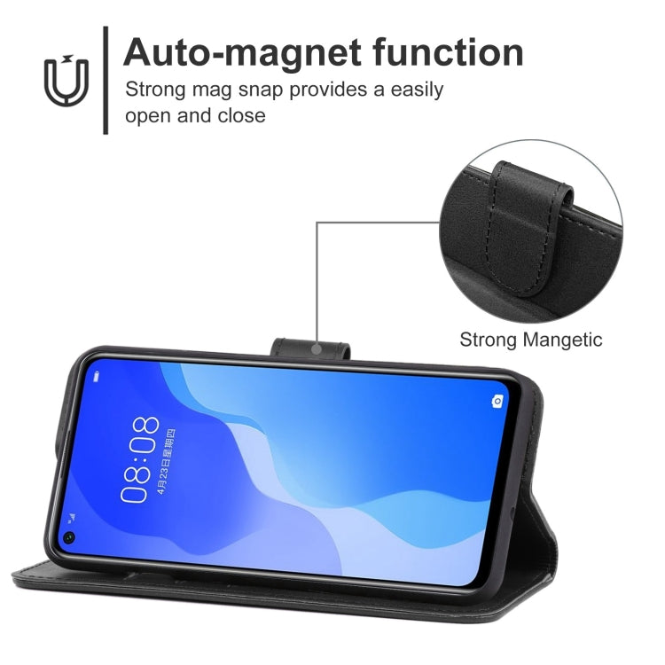 Leather Phone Case For Huawei nova 7 SE 5G Youth