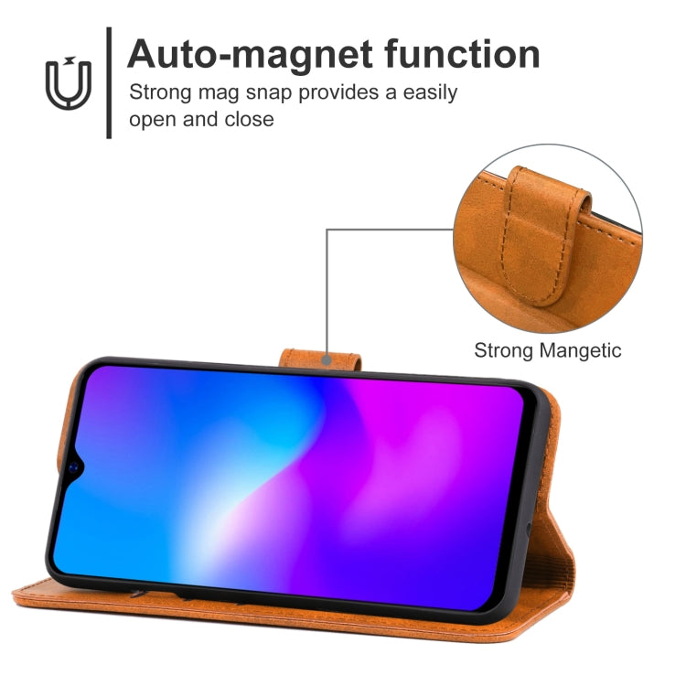 Leather Phone Case For Blackview A60 Pro