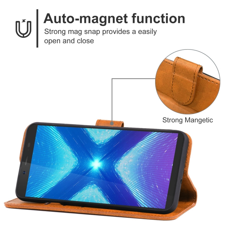 Leather Phone Case For Blackview BV5500 Pro
