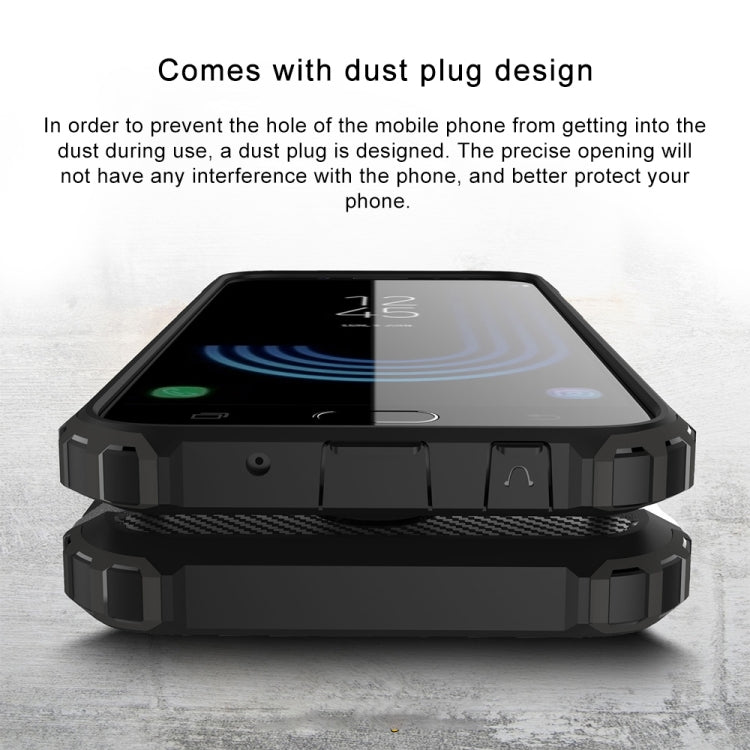For Galaxy J7 Magic Armor TPU + PC Combination