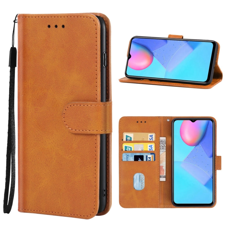 For vivo Y12s Leather Phone Case
