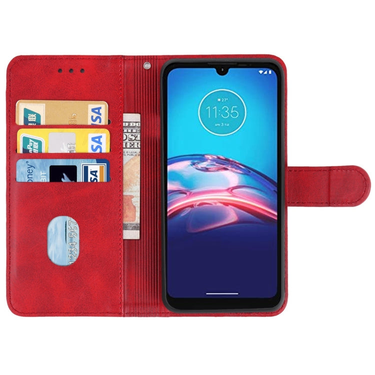 Leather Phone Case For Motorola Moto E6i