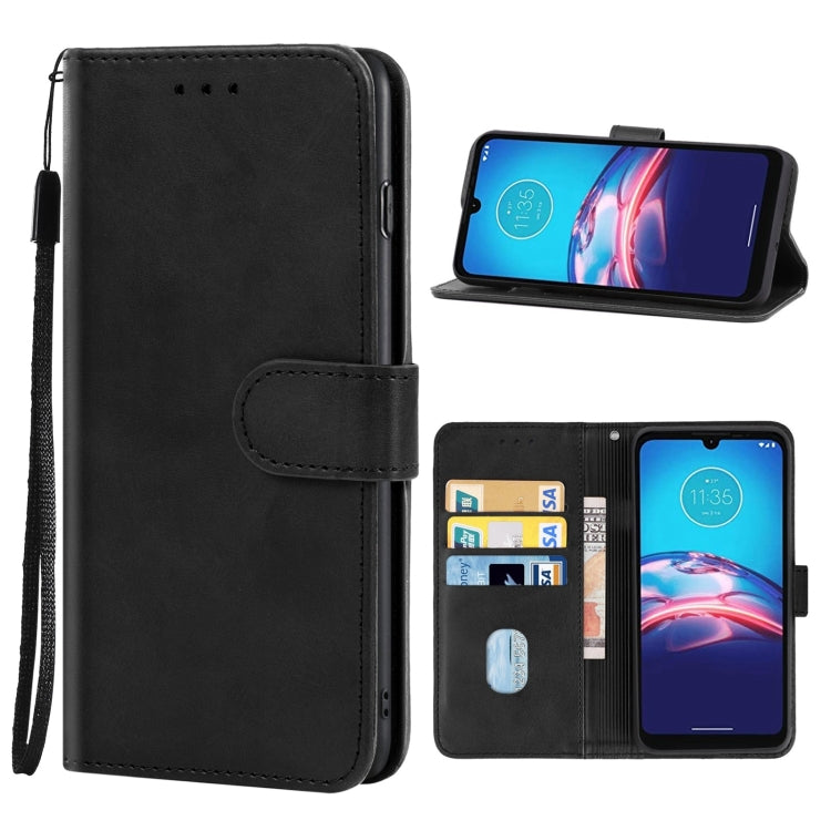 Leather Phone Case For Motorola Moto E6i
