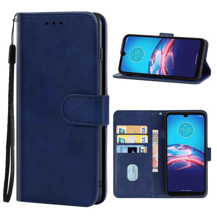 Leather Phone Case For Motorola Moto E6i