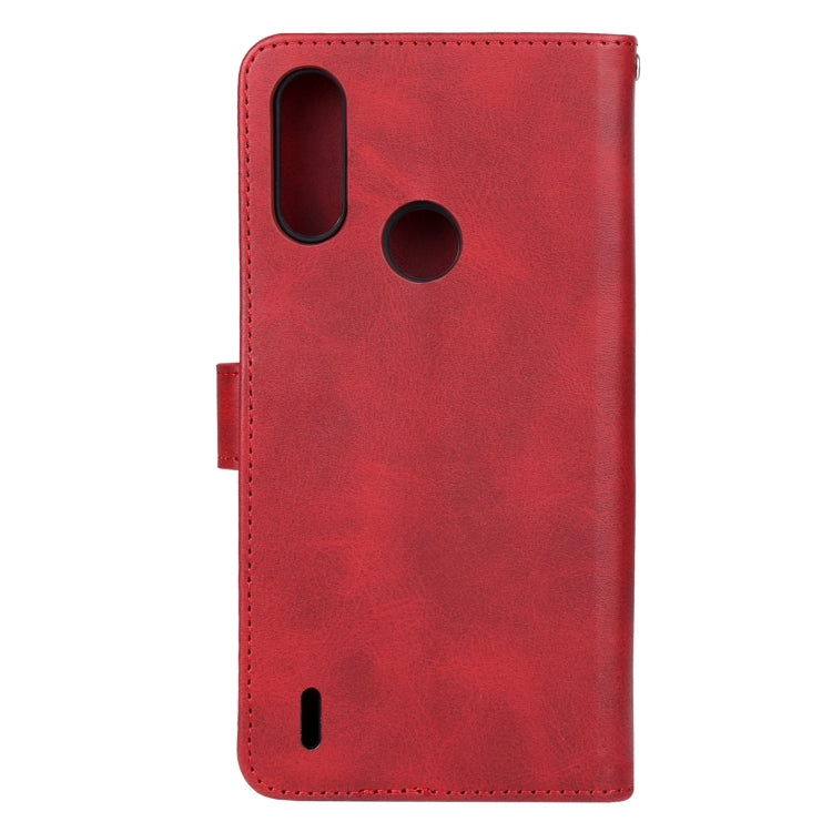 Leather Phone Case For Motorola Moto E7 Power
