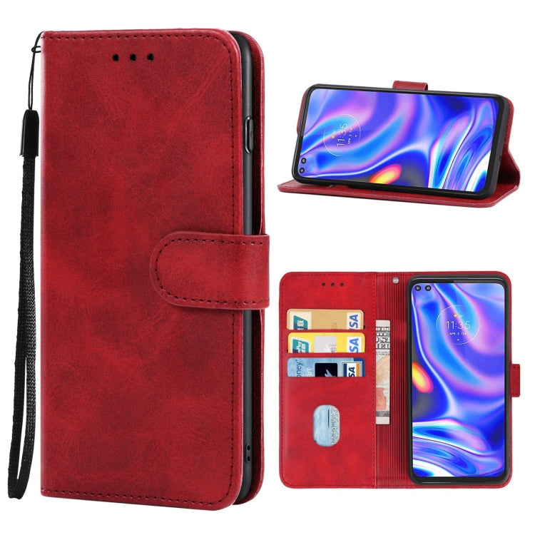 Leather Phone Case For Motorola One 5G