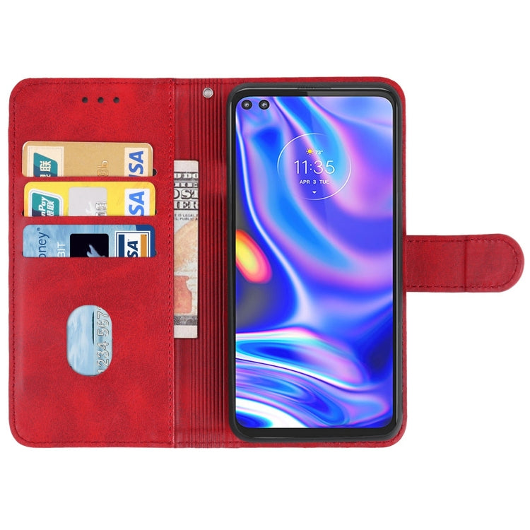 Leather Phone Case For Motorola One 5G