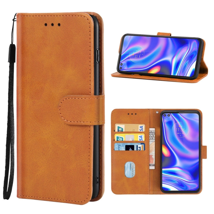 Leather Phone Case For Motorola One 5G