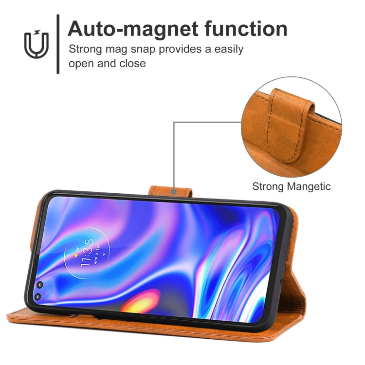 Leather Phone Case For Motorola One 5G