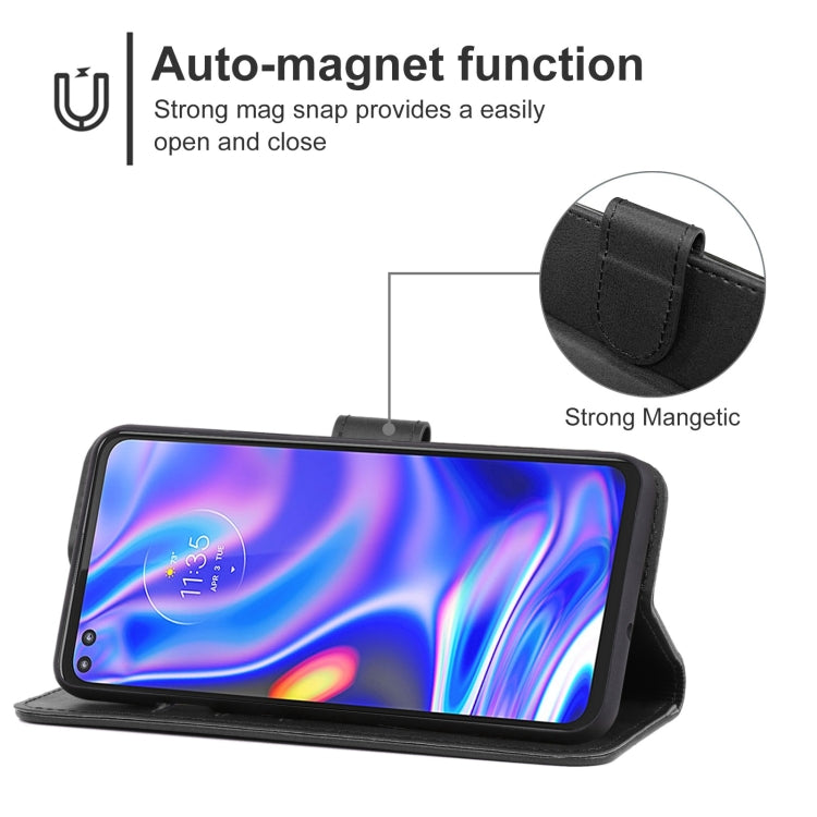Leather Phone Case For Motorola One 5G