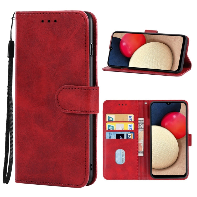 For Samsung Galaxy M02s / A02s US Version / A03s 164.2mm Leather Phone Case