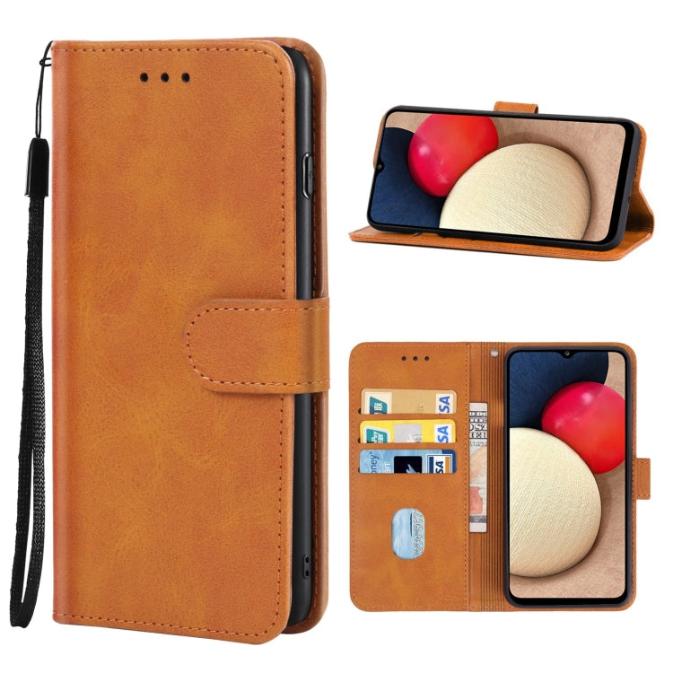 For Samsung Galaxy M02s / A02s US Version / A03s 164.2mm Leather Phone Case