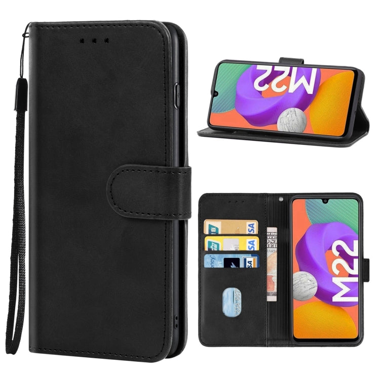 For Samsung Galaxy M22 / A22 4G Leather Phone Case