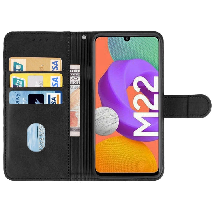 For Samsung Galaxy M22 / A22 4G Leather Phone Case