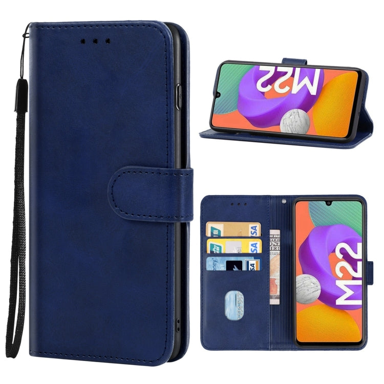 For Samsung Galaxy M22 / A22 4G Leather Phone Case