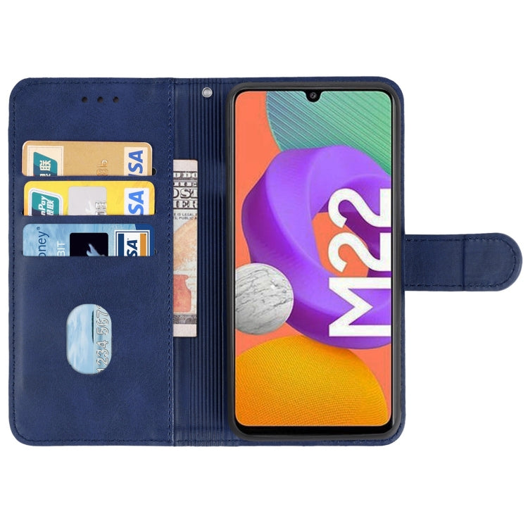 For Samsung Galaxy M22 / A22 4G Leather Phone Case
