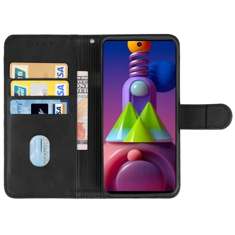For Samsung Galaxy M52 5G Leather Phone Case