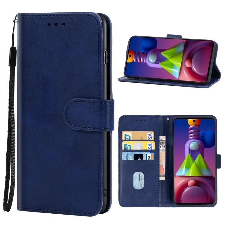 For Samsung Galaxy M52 5G Leather Phone Case