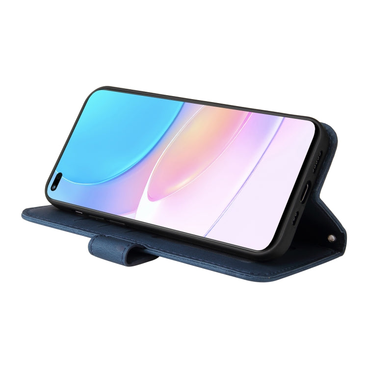 For Huawei Nova 8i / Honor 50 Lite Skin Feel Life Tree Metal Button Horizontal Flip Leather Phone Case