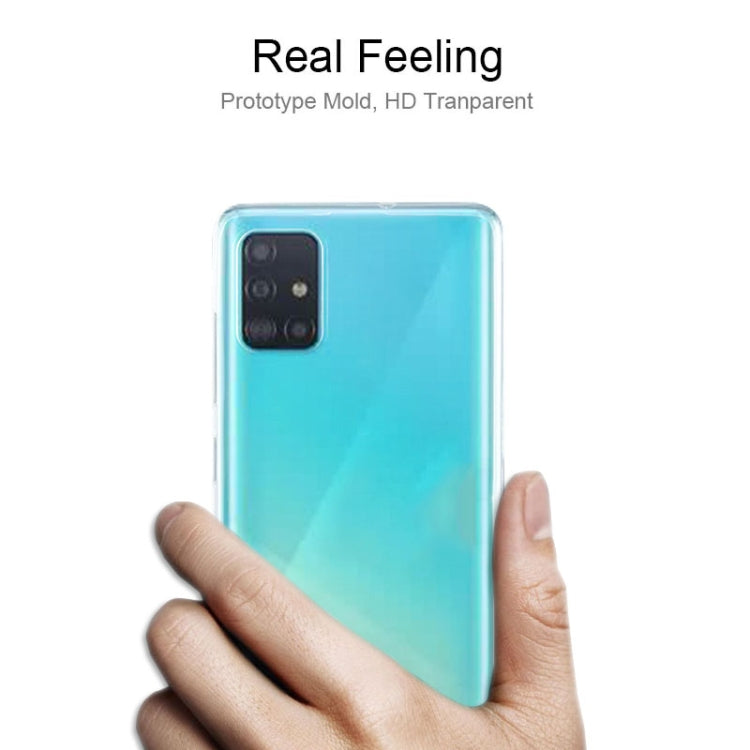 For Galaxy A51 0.75mm Ultra Thin Transparent TPU Case