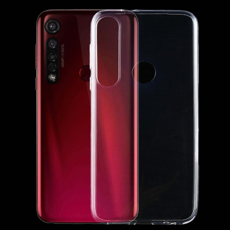 For Motorola G8 Plus 0.75mm Ultra Thin Transparent TPU Case