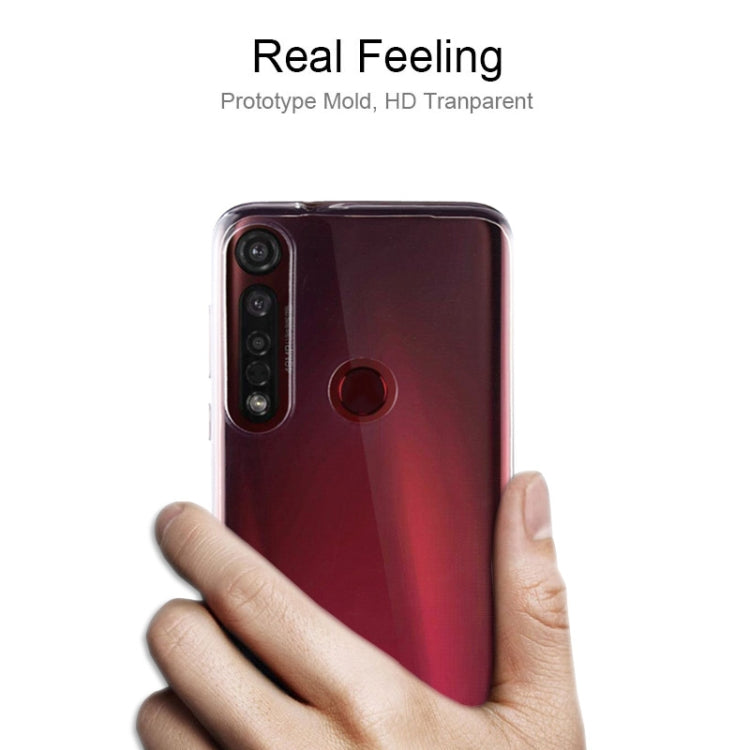 For Motorola G8 Plus 0.75mm Ultra Thin Transparent TPU Case