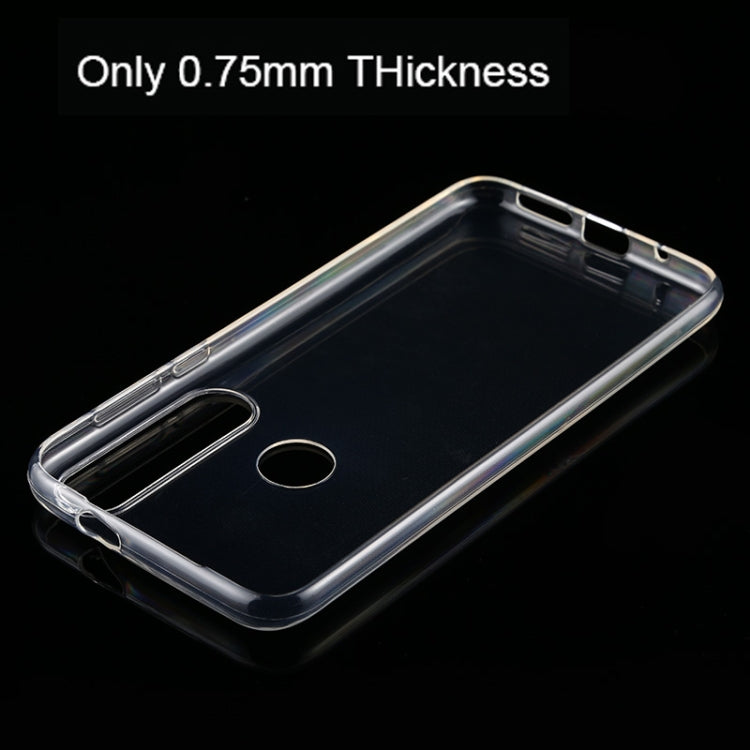 For Motorola G8 Plus 0.75mm Ultra Thin Transparent TPU Case