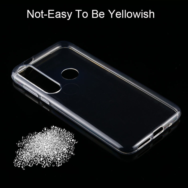 For Motorola G8 Plus 0.75mm Ultra Thin Transparent TPU Case