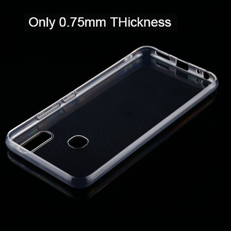 For Vivo Y11 0.75mm Ultra Thin Transparent TPU Case