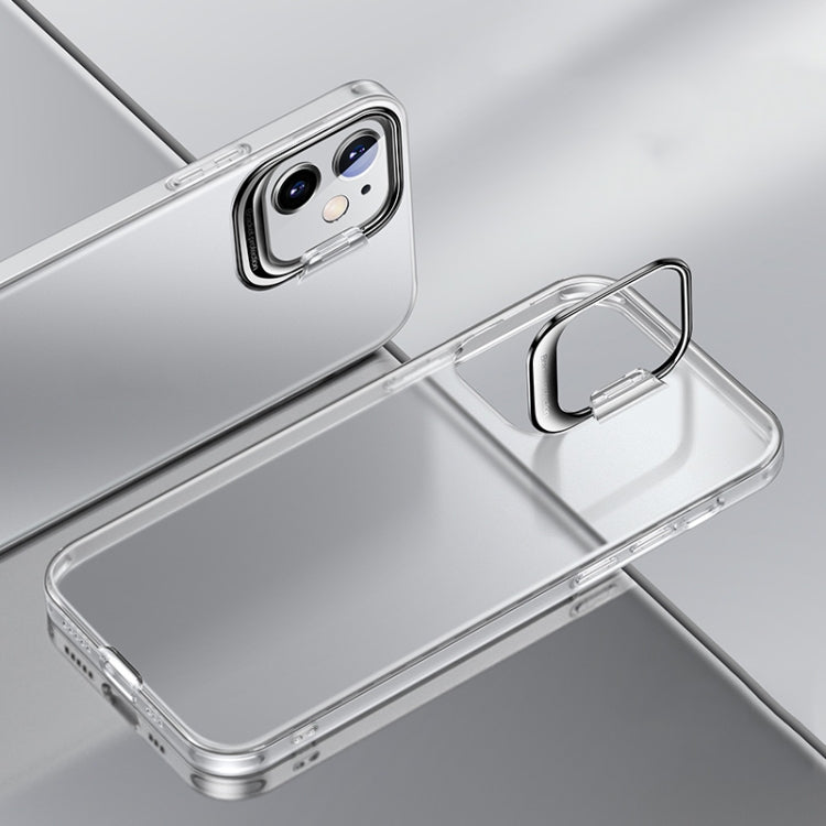 For iPhone 12 mini Metal Lens Cover Holder Phone Case