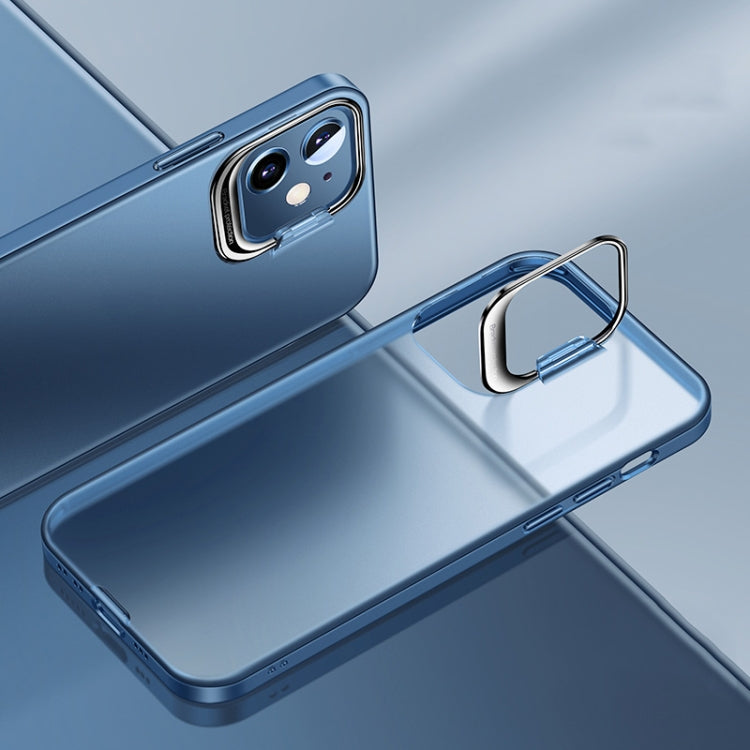 For iPhone 12 mini Metal Lens Cover Holder Phone Case