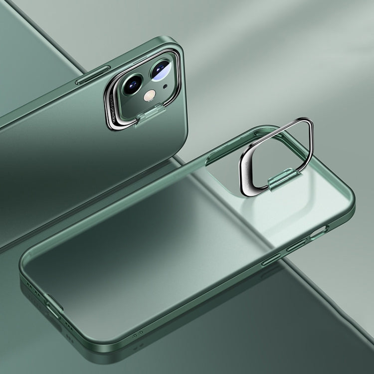 For iPhone 12 mini Metal Lens Cover Holder Phone Case