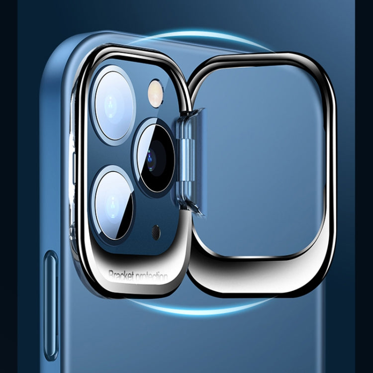 For iPhone 12 / 12 Pro Metal Lens Cover Holder Phone Case