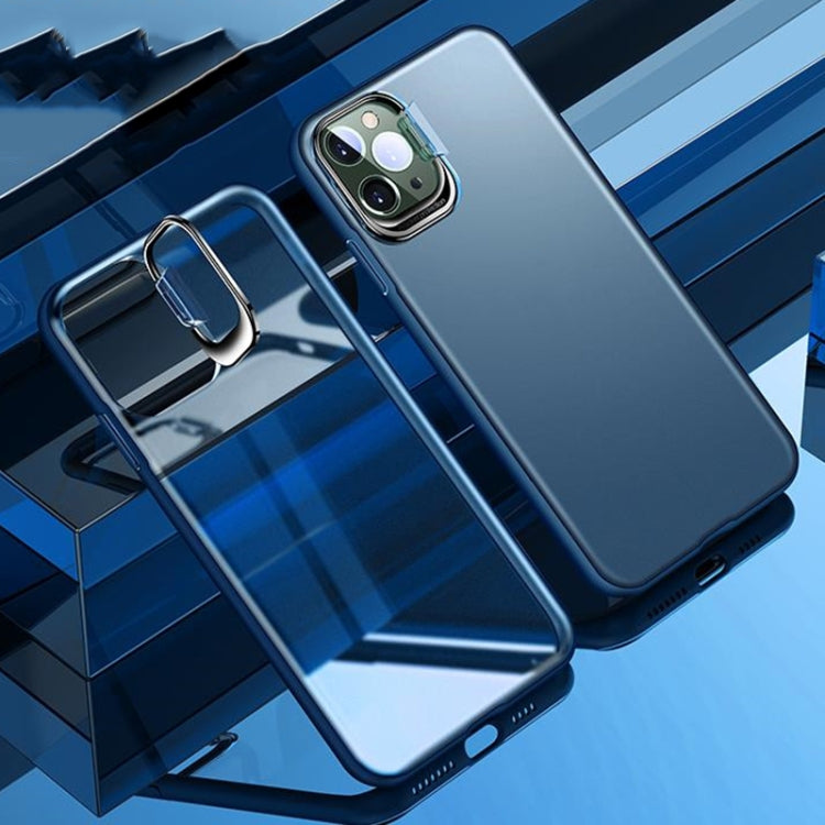 For iPhone 11 Metal Lens Cover Holder Phone Case