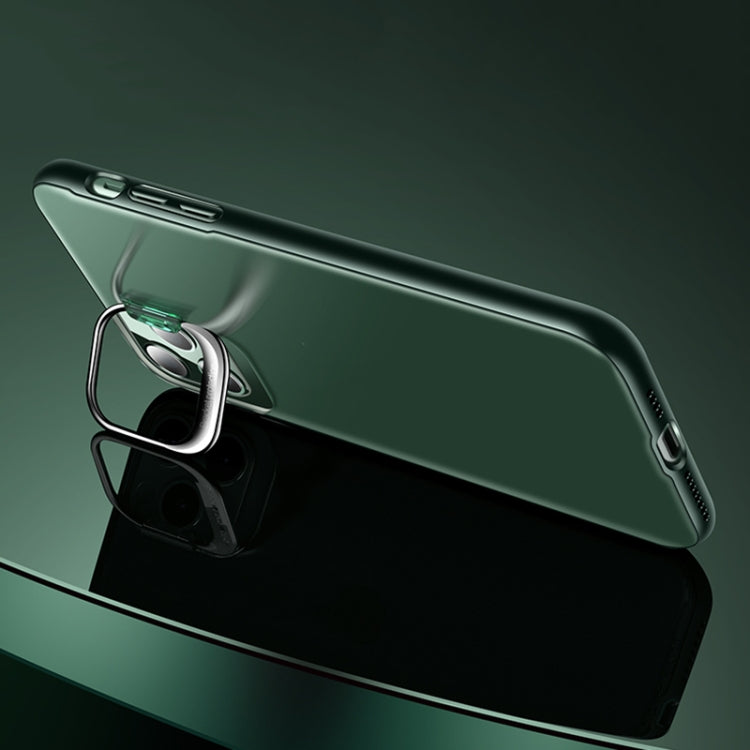 For iPhone 11 Pro Metal Lens Cover Holder Phone Case