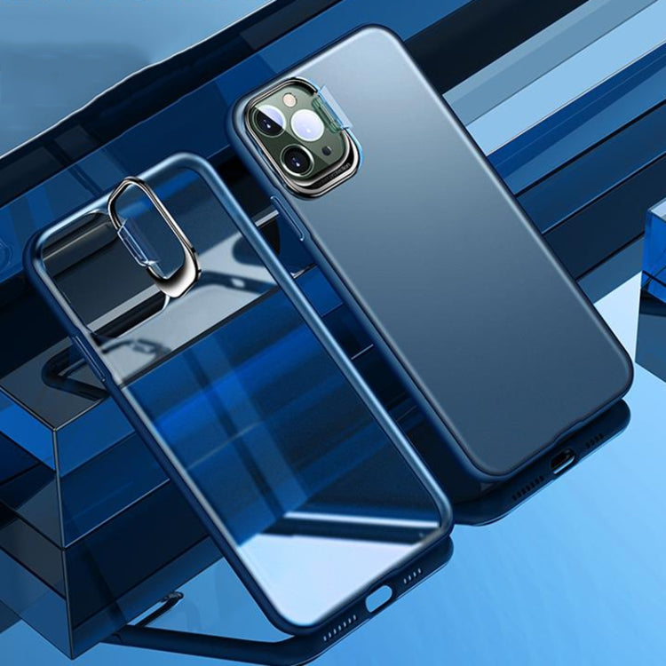 For iPhone 11 Pro Max Metal Lens Cover Holder Phone Case