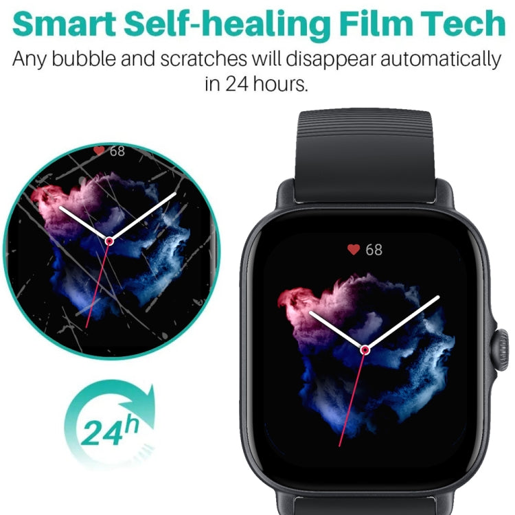 50 PCS Curved 3D Composite Material Soft Film Screen Protector For Amazfit GTS 3